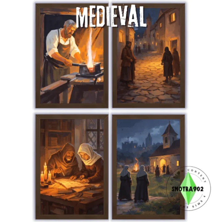 Medieval paintings