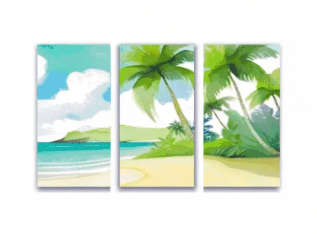 Landscape Tryptich