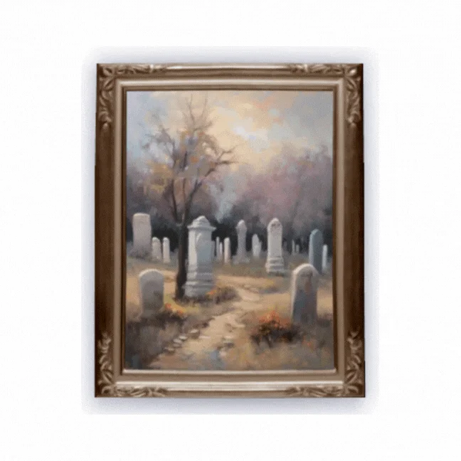 Graveyard paintings