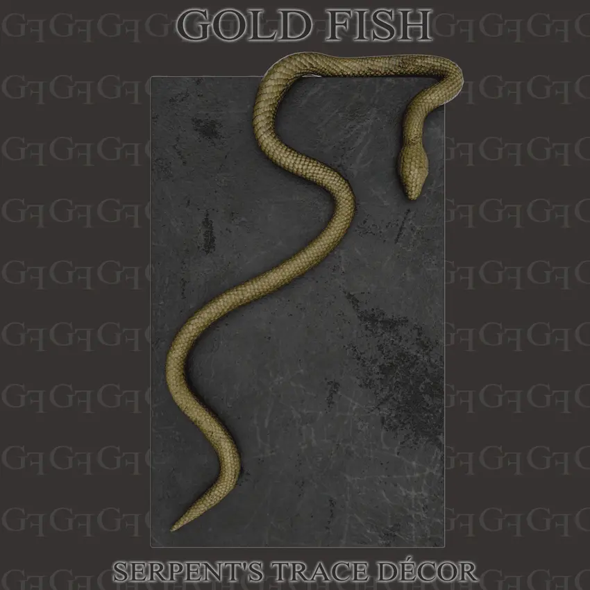 GoldFish Serpent's Trace Décor