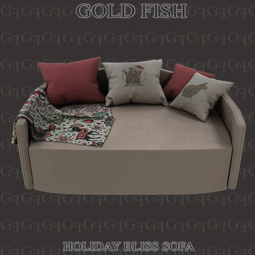 GoldFish Holiday Bliss Sofa