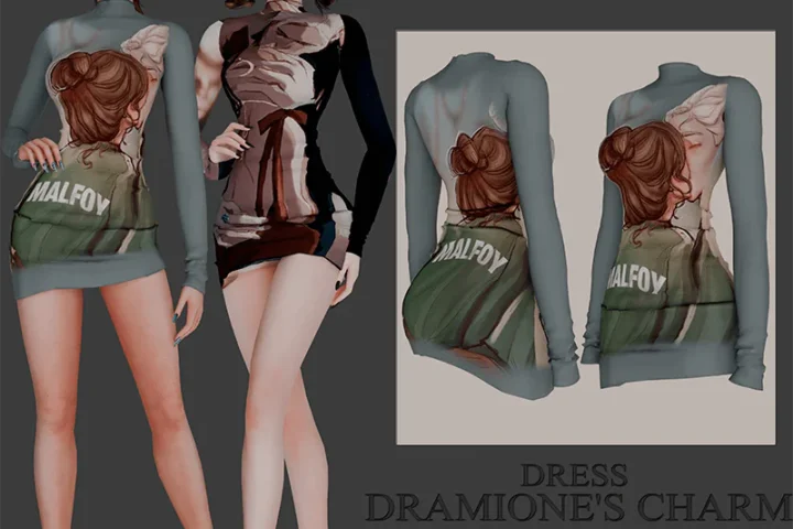 GoldFish dress Dramione's Charm