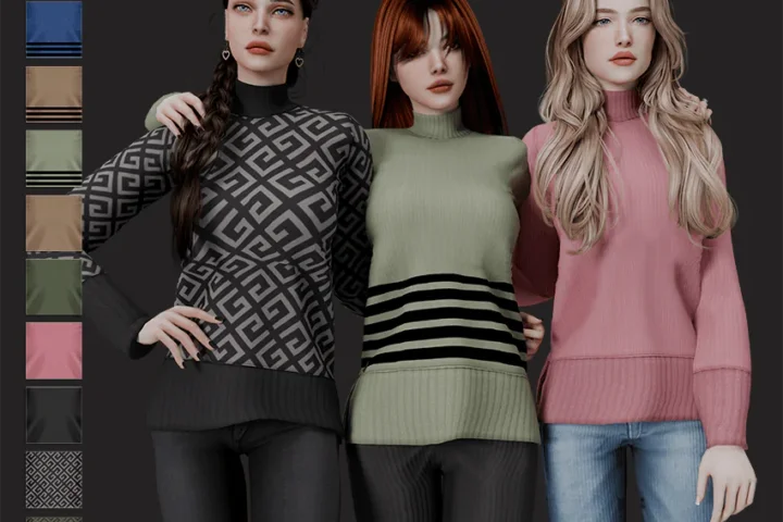 GoldFish Minimalist Cozy Sweater