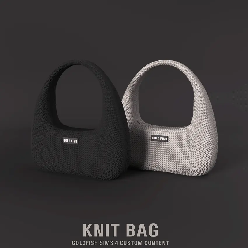 GoldFish Knit Bag