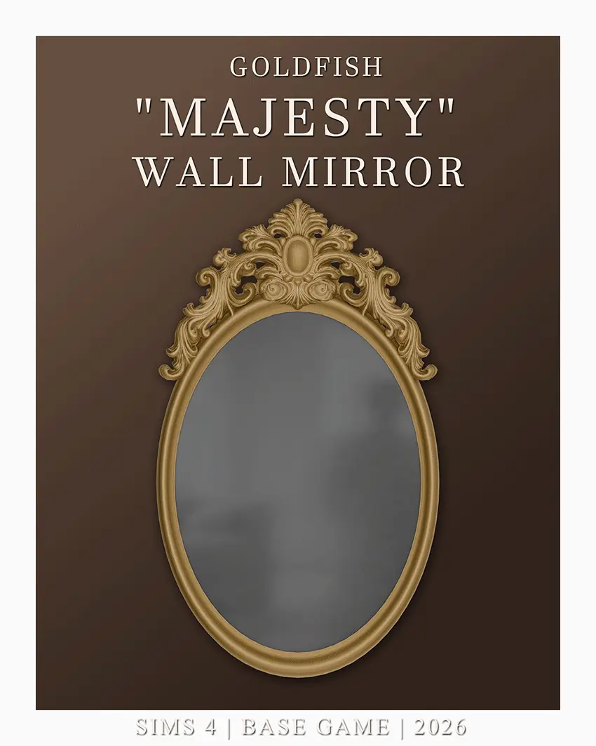 GoldFish Majesty Wall Mirror