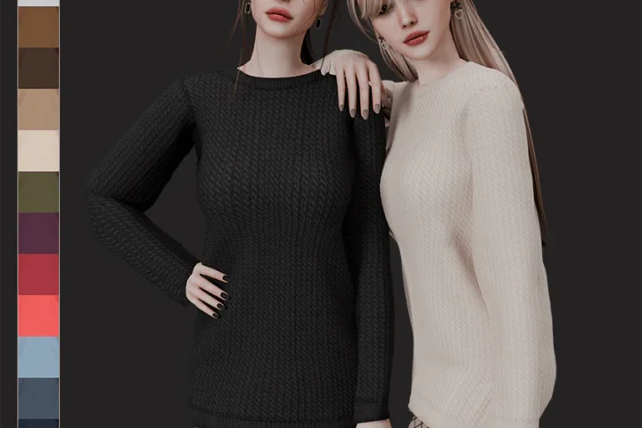 GoldFish Oversized Knit Sweater