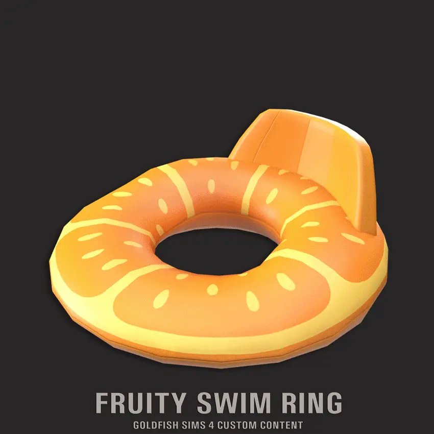 GoldFish Fruity Swim Ring