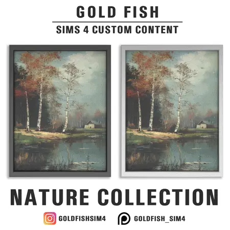 GoldFish Nature Collection 🖼️🌿