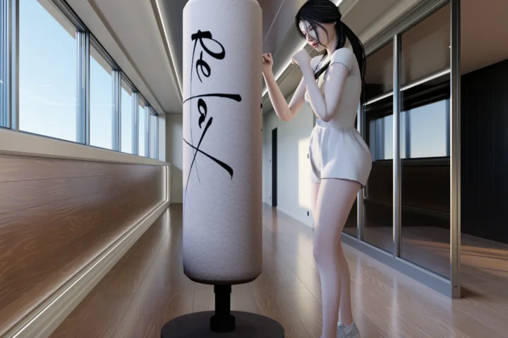 GoldFish punching bag