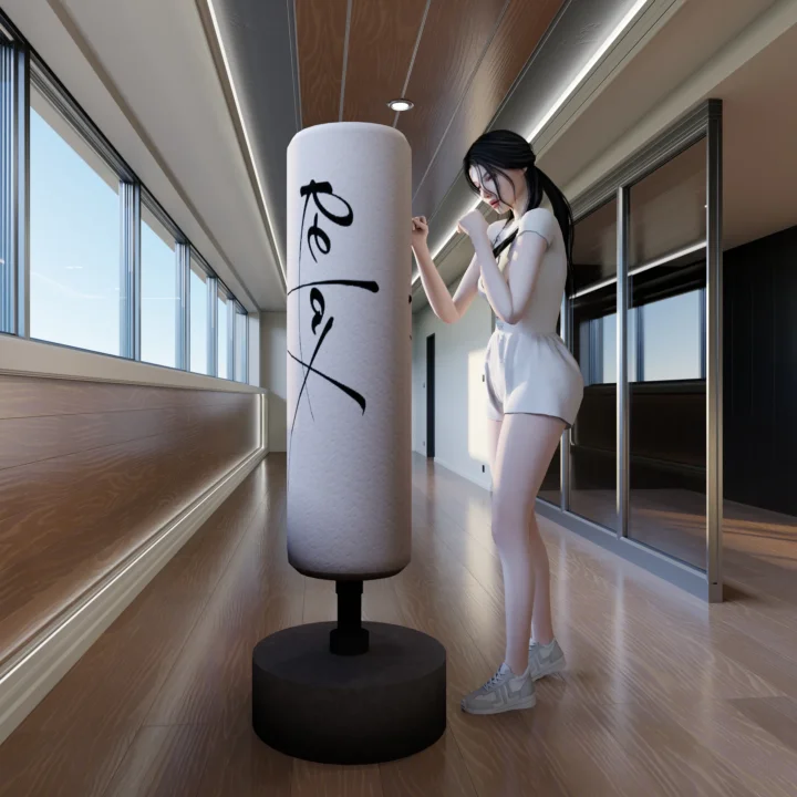 GoldFish punching bag