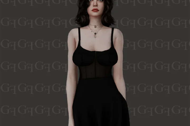 GoldFish Little Black Dress LBD5