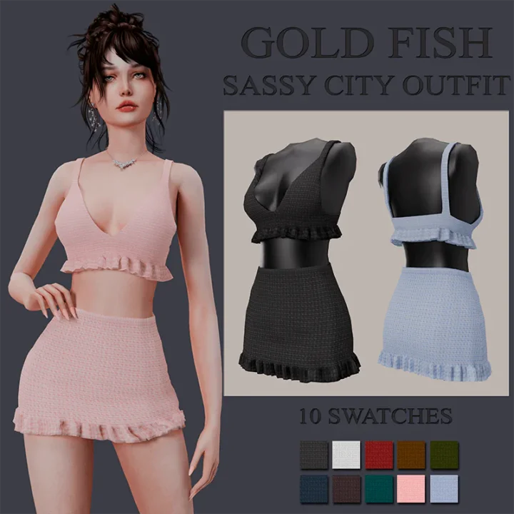 GoldFish Sassy City Outfit