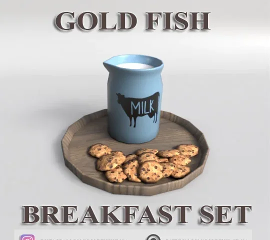 GoldFish breakfast set
