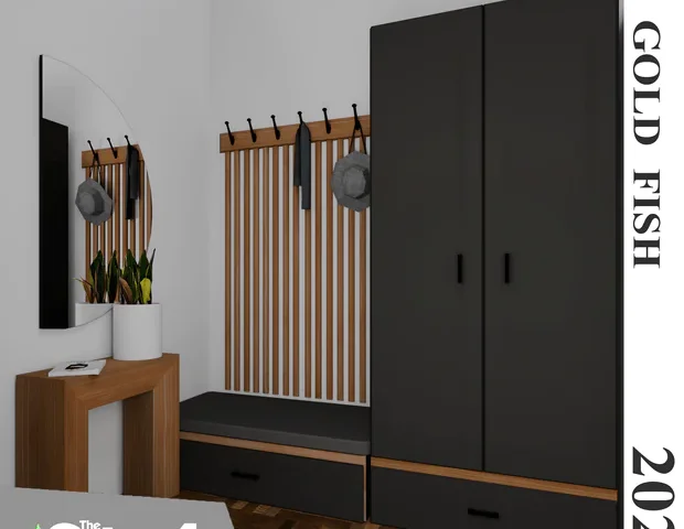 GoldFish Modern Hallway 2024