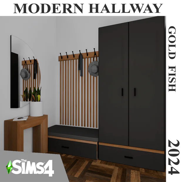 GoldFish Modern Hallway 2024
