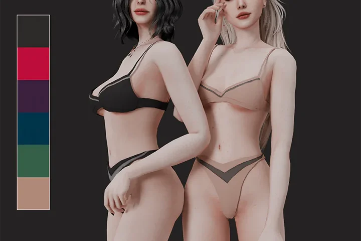 GoldFish Amelia lingerie set