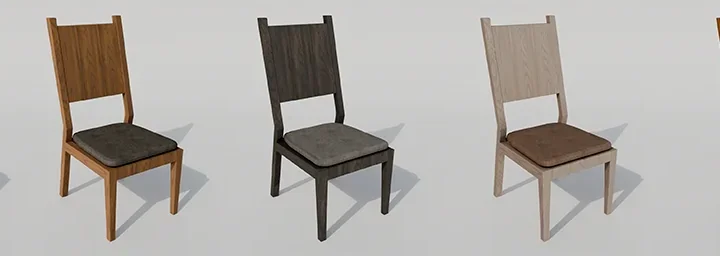 GoldFish dining chair 001