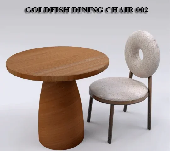 GoldFish dining chair 002