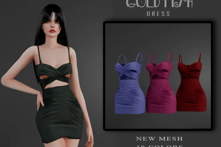 Corduroy mini dress
