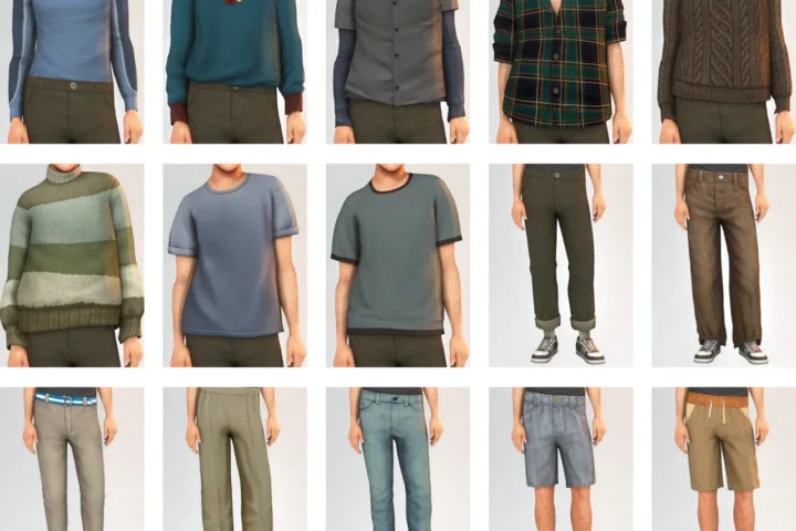 Male Clothing Set #2