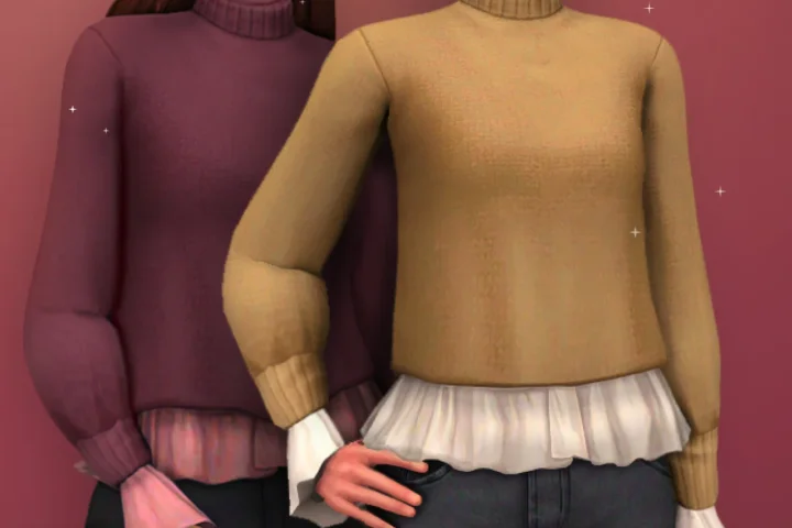 Ruffle Sweater