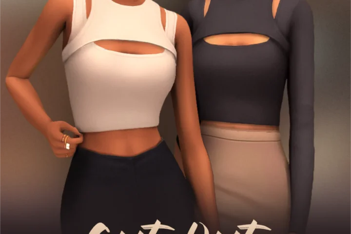 Cutout tops