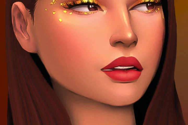 Pyrite makeup set