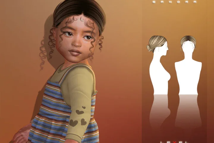 LEXEL - Sandra (toddler hairstyle)