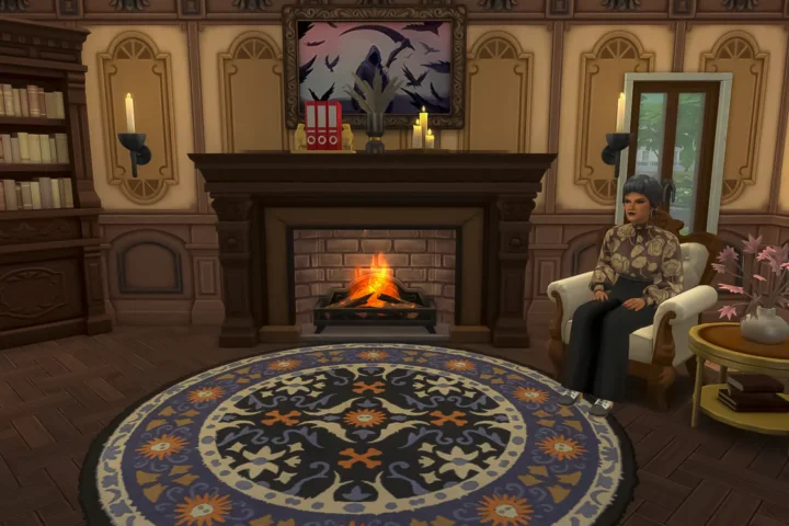 Life and death fireplace