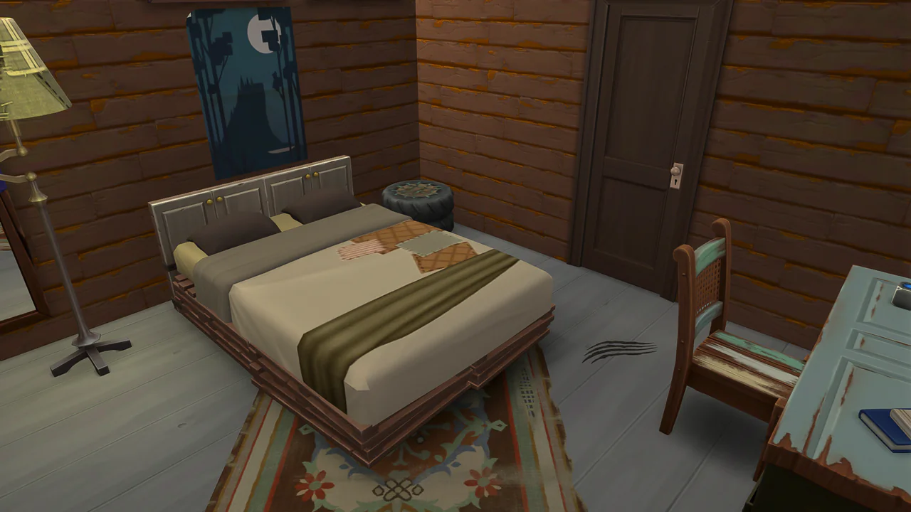 Pallet doublebed