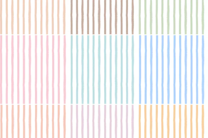 Striped Wallpaper Print