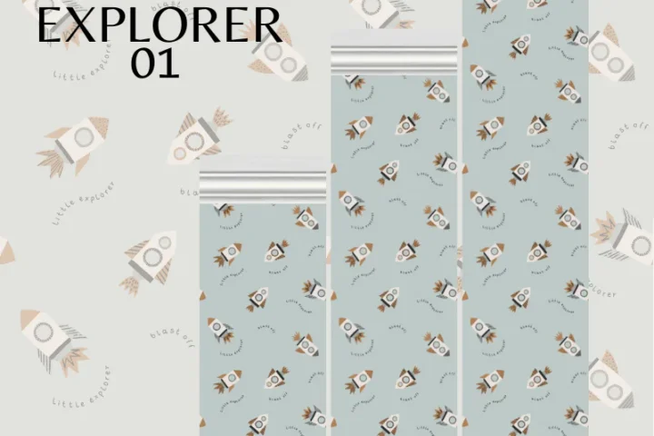 Space Explorers Wallpaper 01