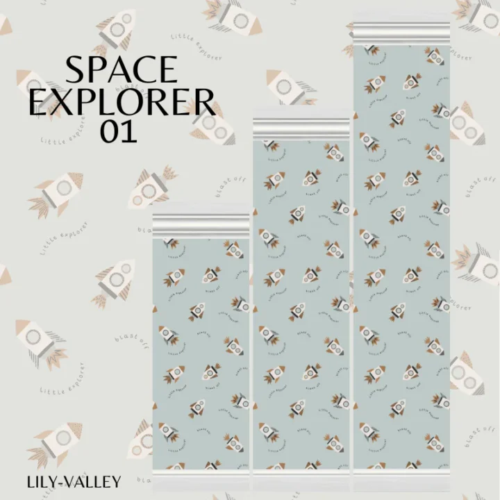 Space Explorers Wallpaper 01