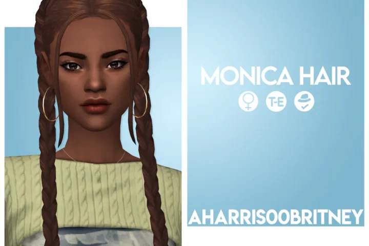 Monica Hairstyle