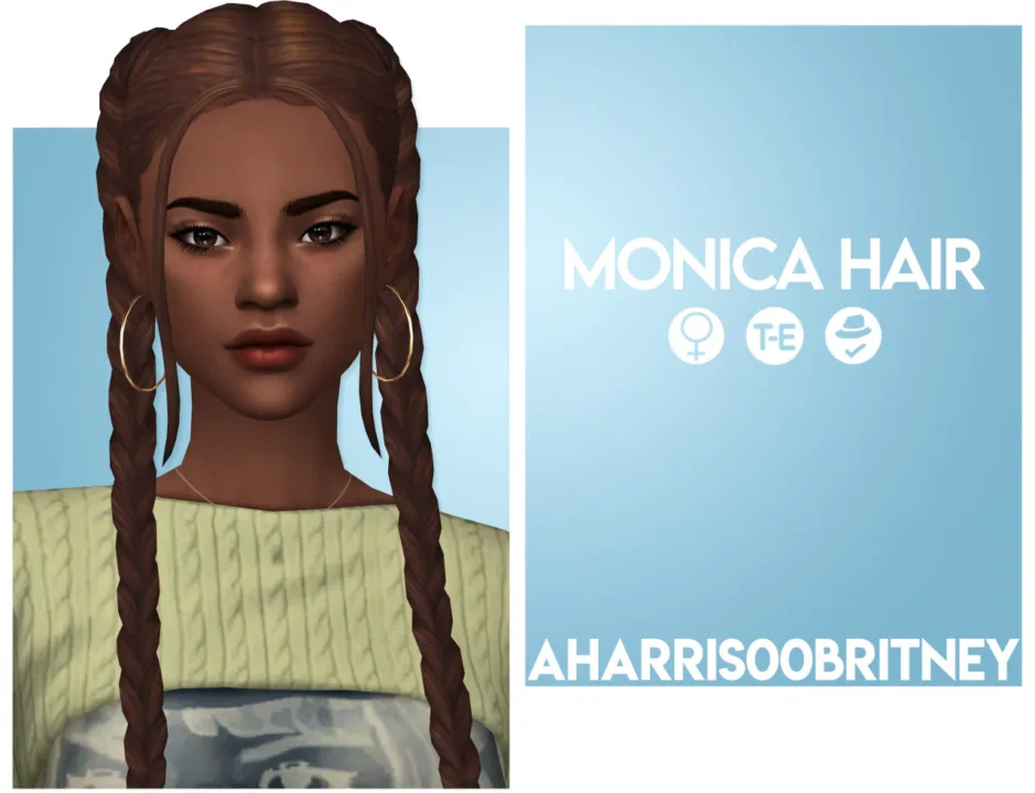 Monica Hairstyle