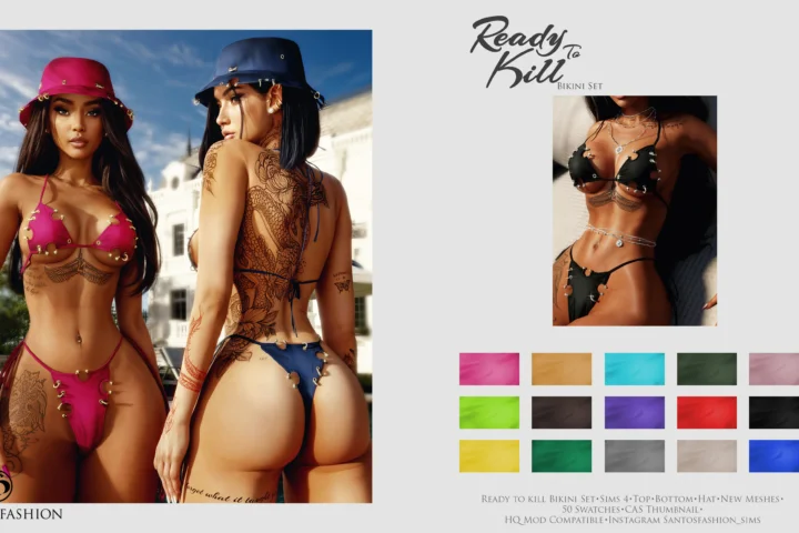 Ready To Kill Bikini Set