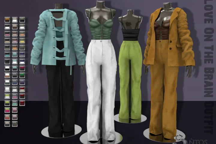 Love On the Brain Jumpsuit and Jacket