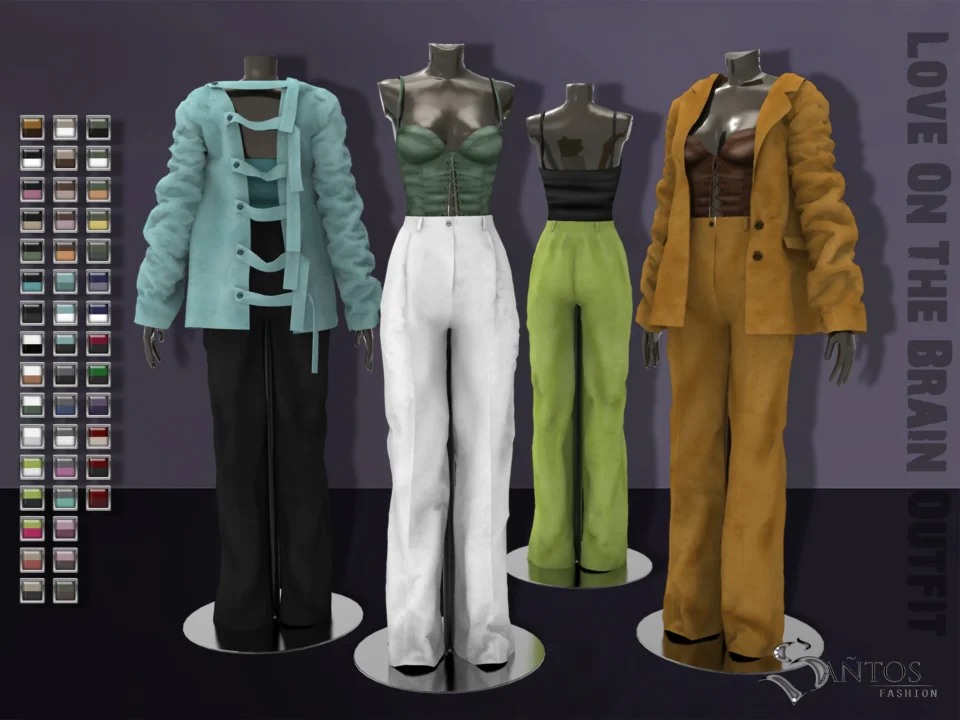 Love On the Brain Jumpsuit and Jacket