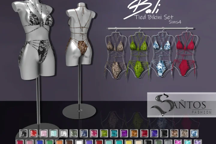 Bali Tied Bikini Set