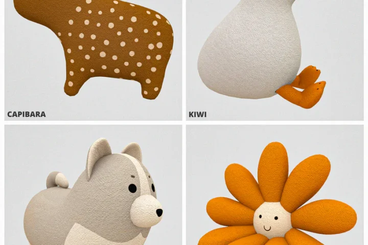 PLUSHIES l Decor & Functional Kids Toy