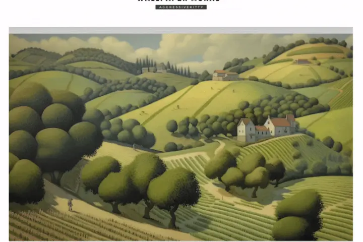 Countryside Wallpaper Mural