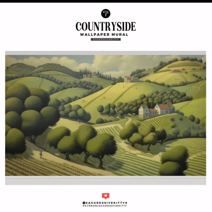 Countryside Wallpaper Mural