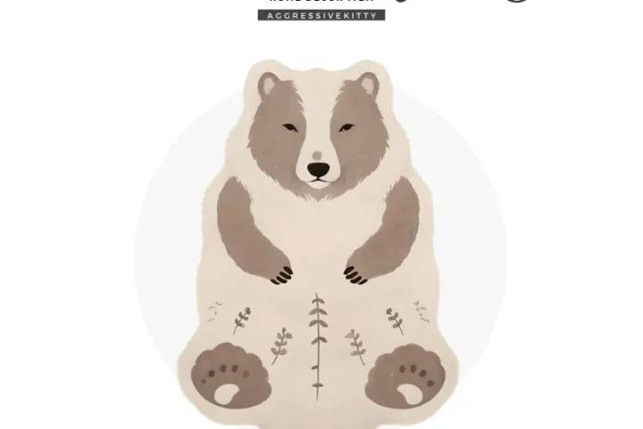 DESIGN ESSENTIALS l White Teddy Rug