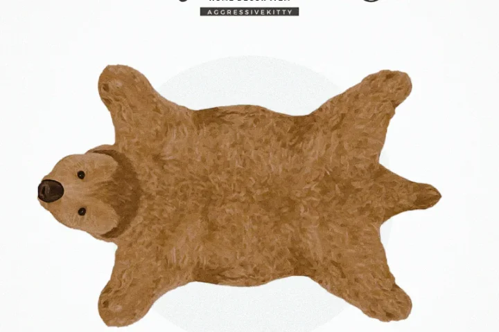 DESIGN ESSENTIALS l Baby Bear Rug