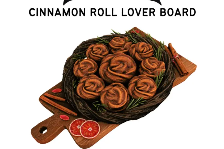 FOOD LOVER l Cinnamon Roll Lover Board