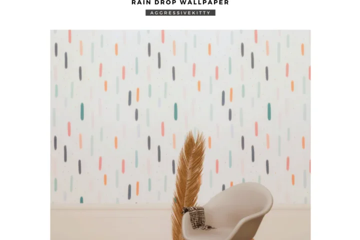 DESIGN ESSENTIALS l Raindrop Wallpaper