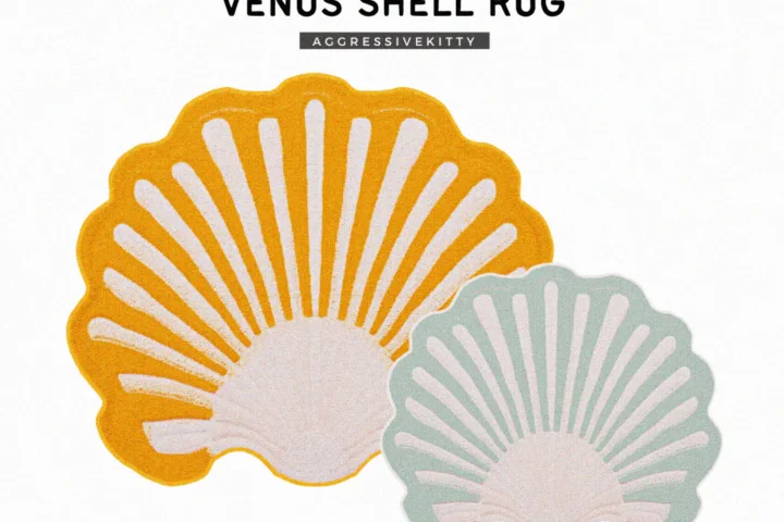 DESIGN ESSENTIALS l Venus Shell Rug