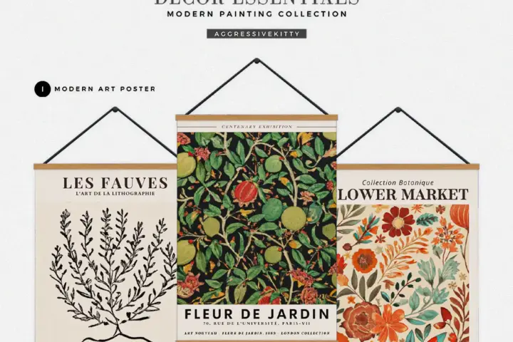 DESIGN ESSENTIALS l Modern Art Painting Collection