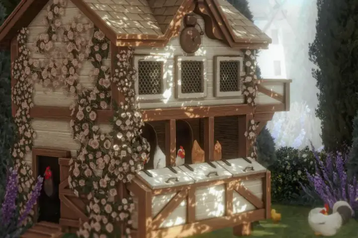 Functional Rustic Chicken Coop