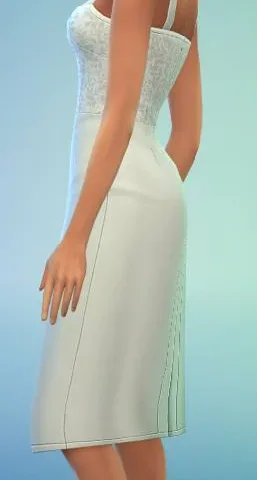 Laced Pencil Dress Set